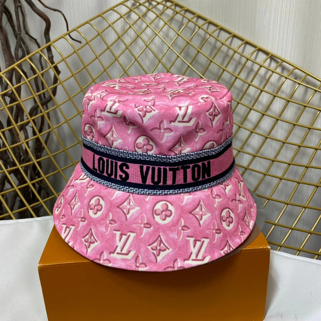 Trend Monogram Webbing Bucket Hat