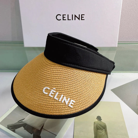Headband Straw Top Hat