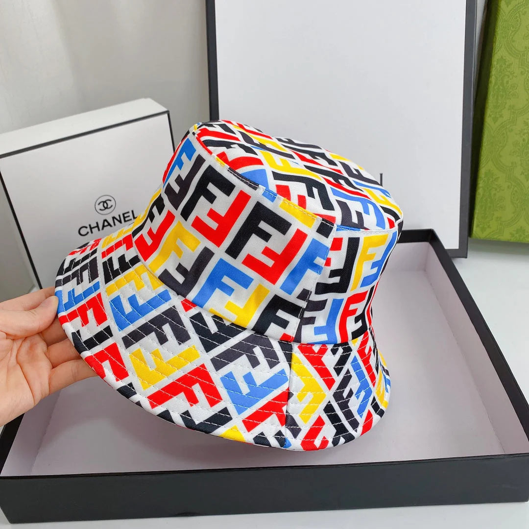 Colorful Print Bucket Hat