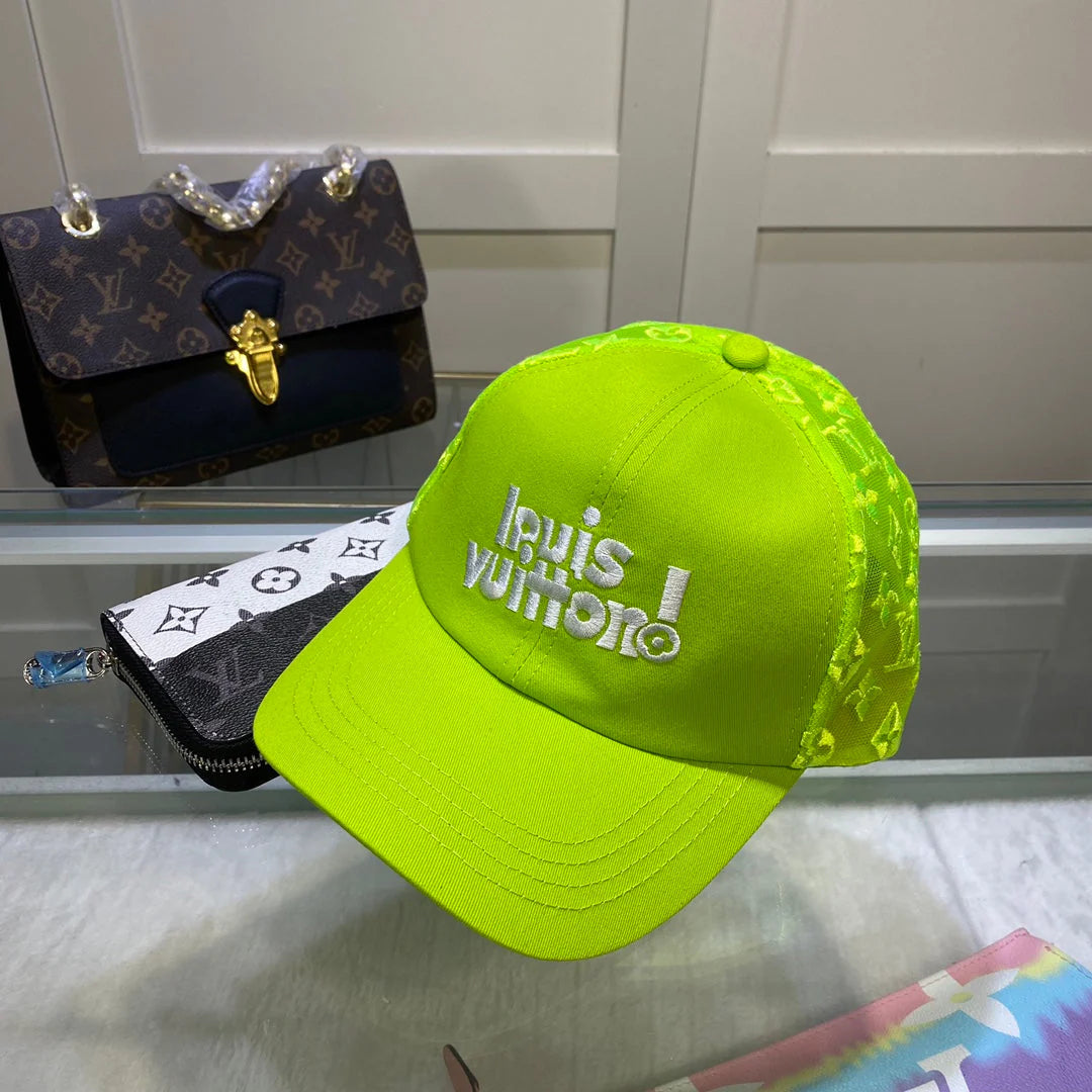 Breathable Lace Embroidered Baseball Cap