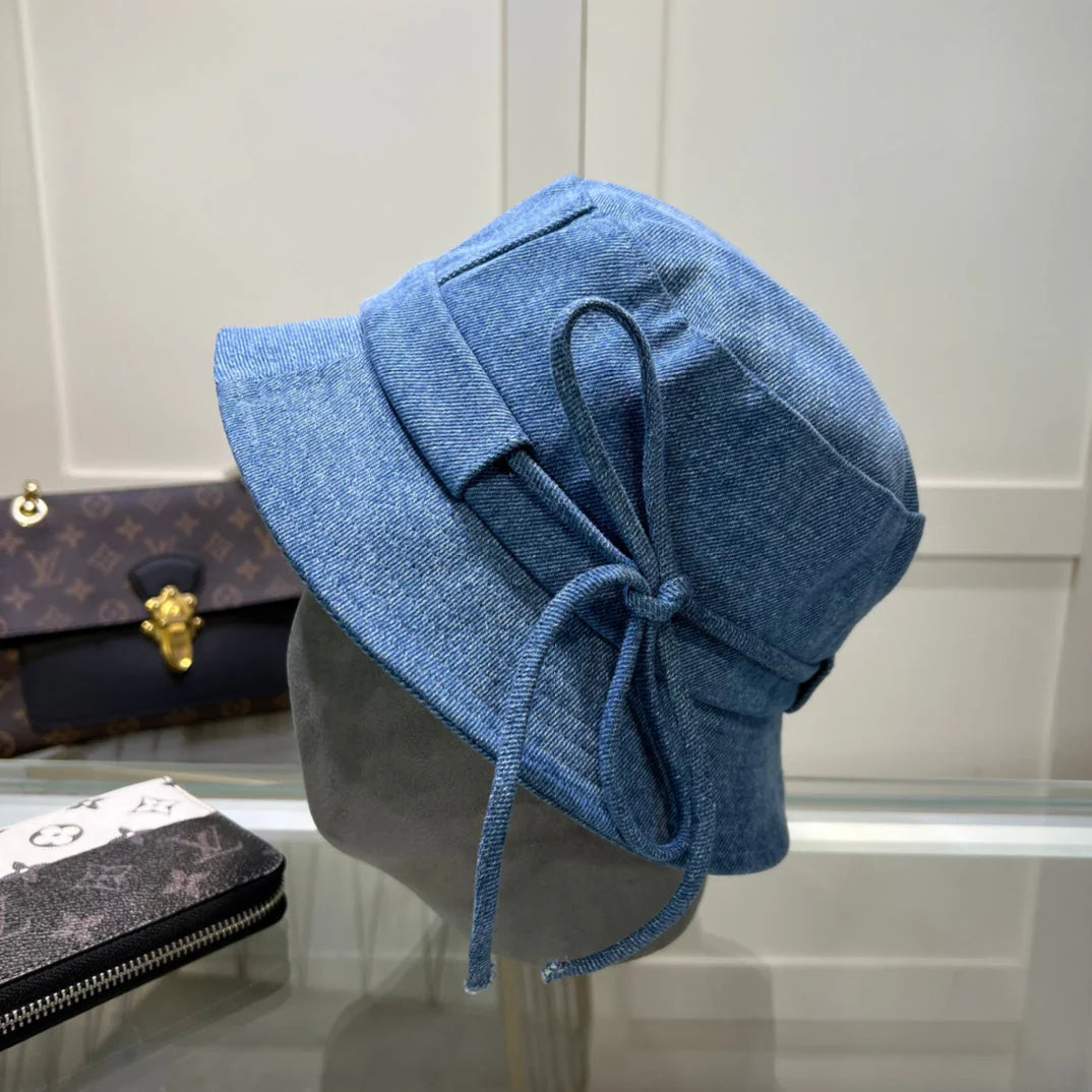 Checkered bucket hat, unisex