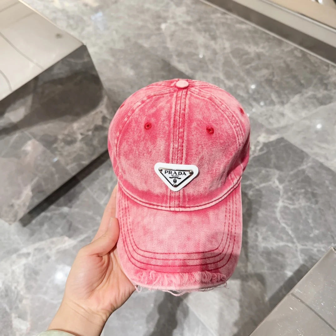 2024   Triangle Label Cowboy Baseball Cap