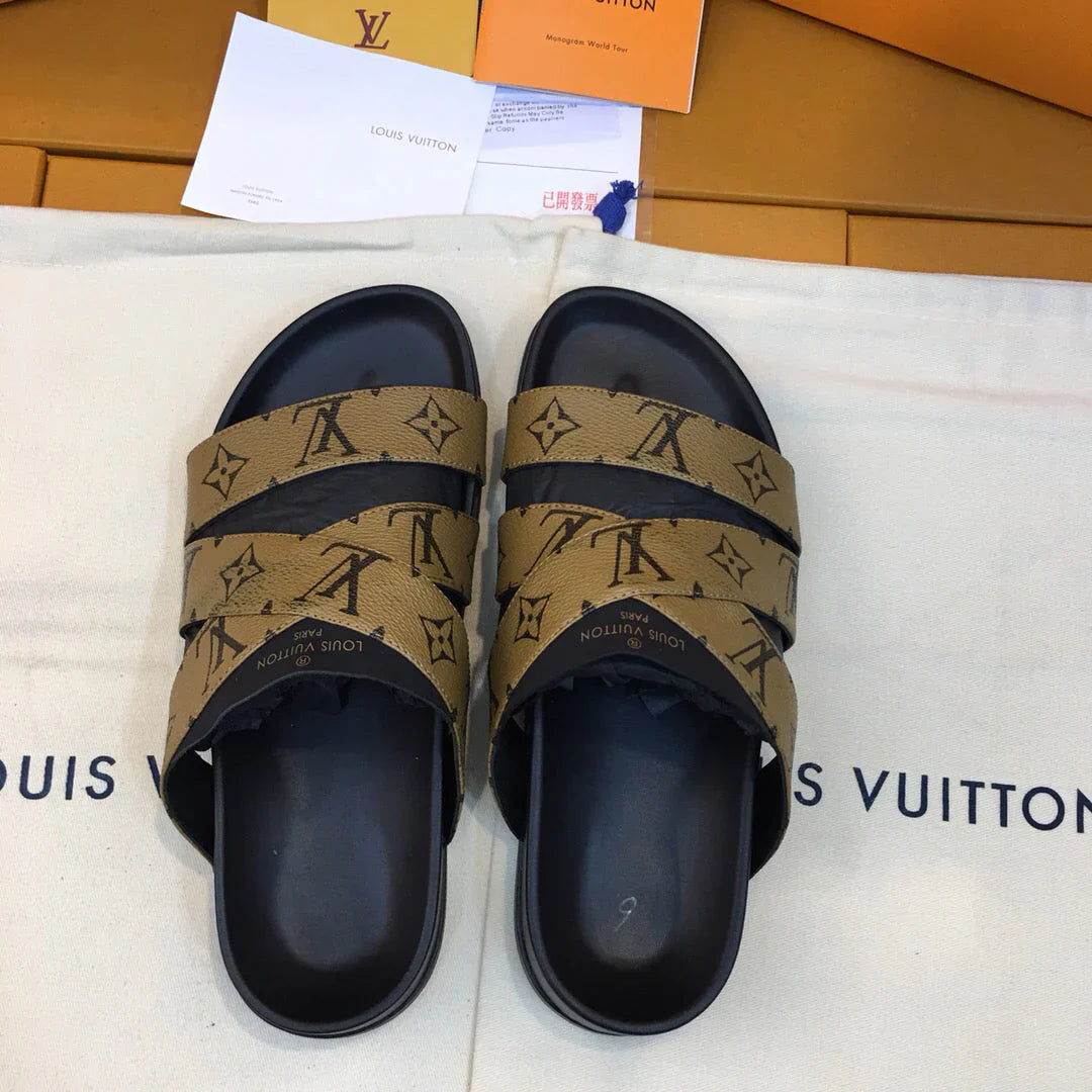 L Printed Slippers