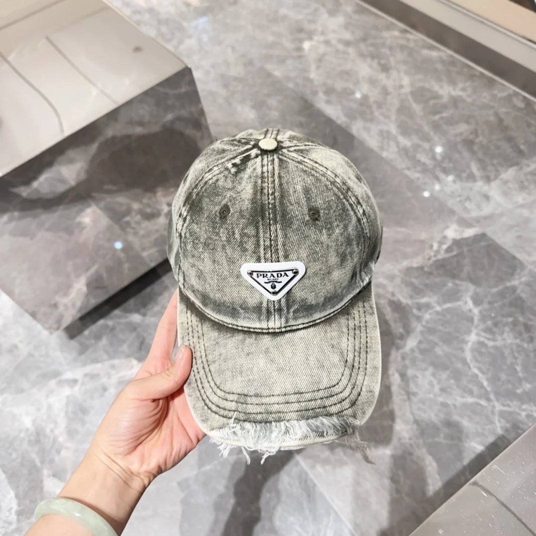 2024 Triangle Label Cowboy Baseball Cap