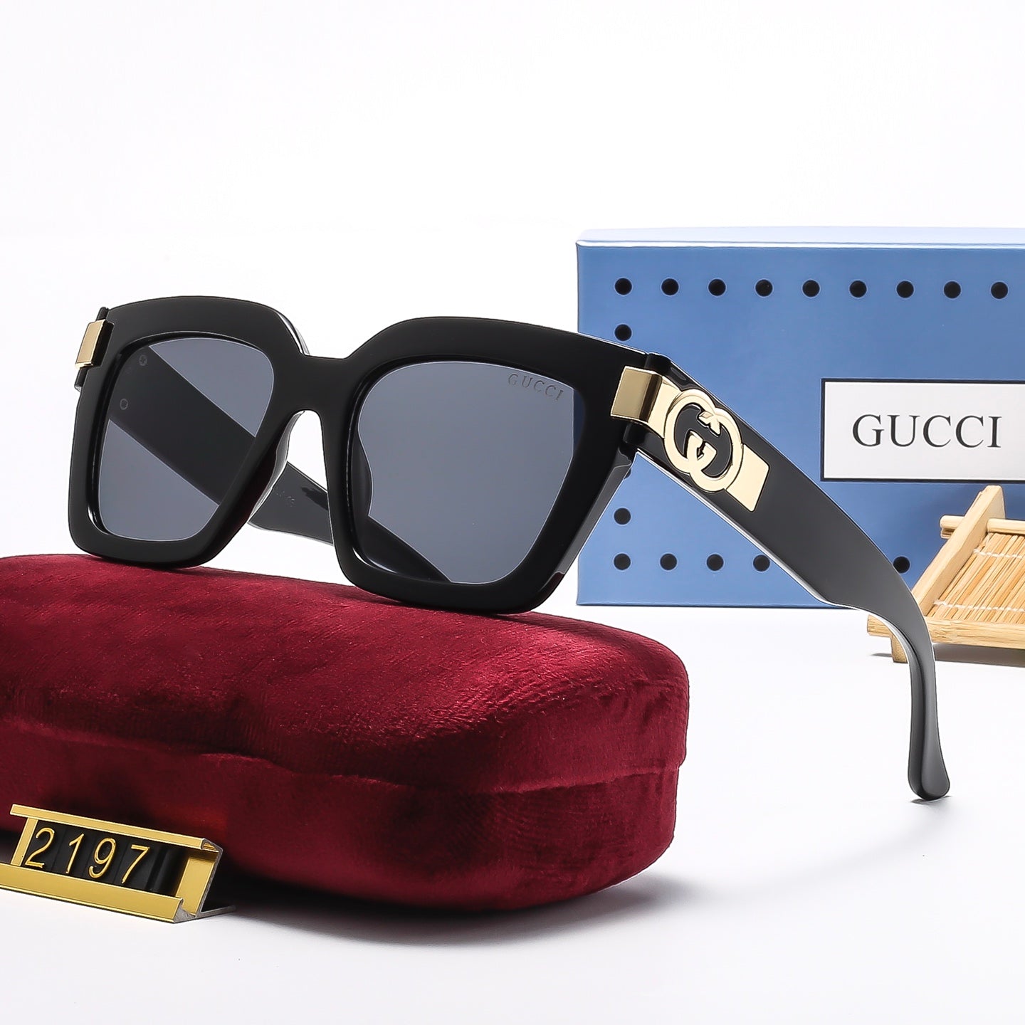 Square Frame Sunglasses 2197