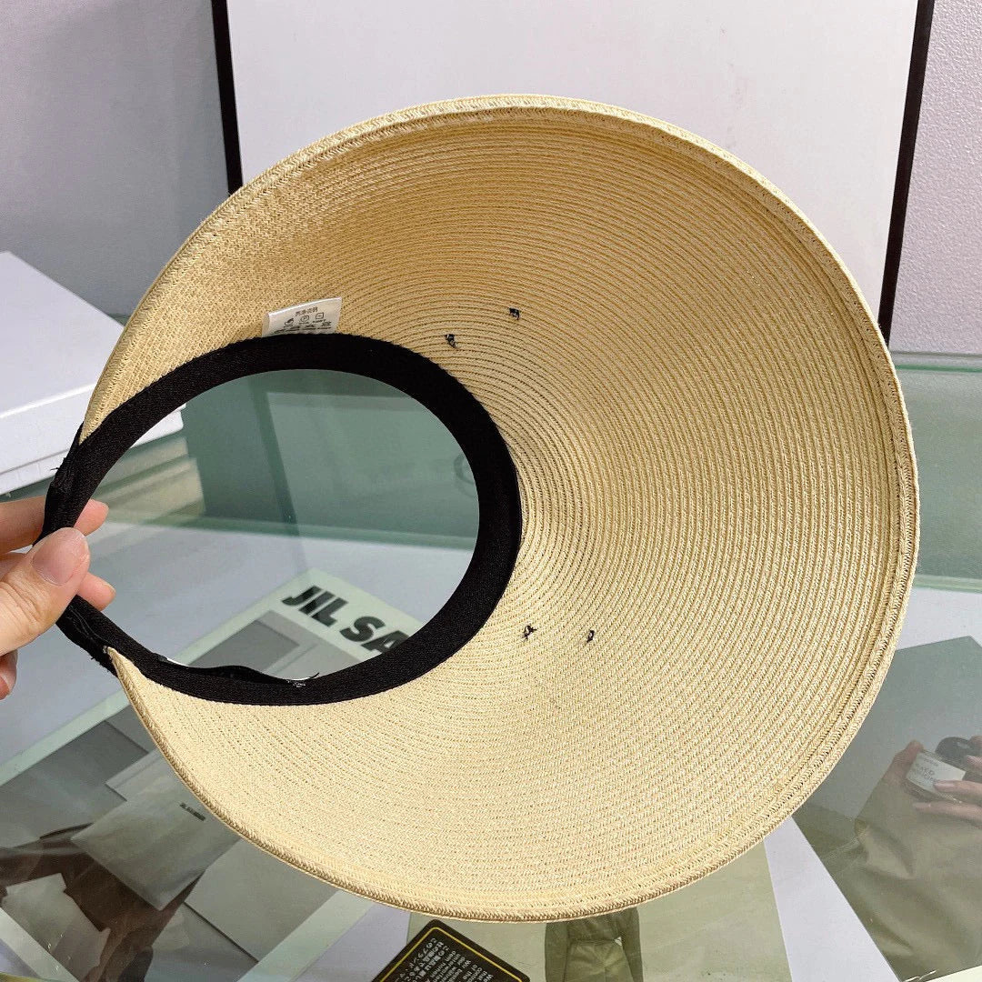 Fashion Bow Breathable Empty Top Hat