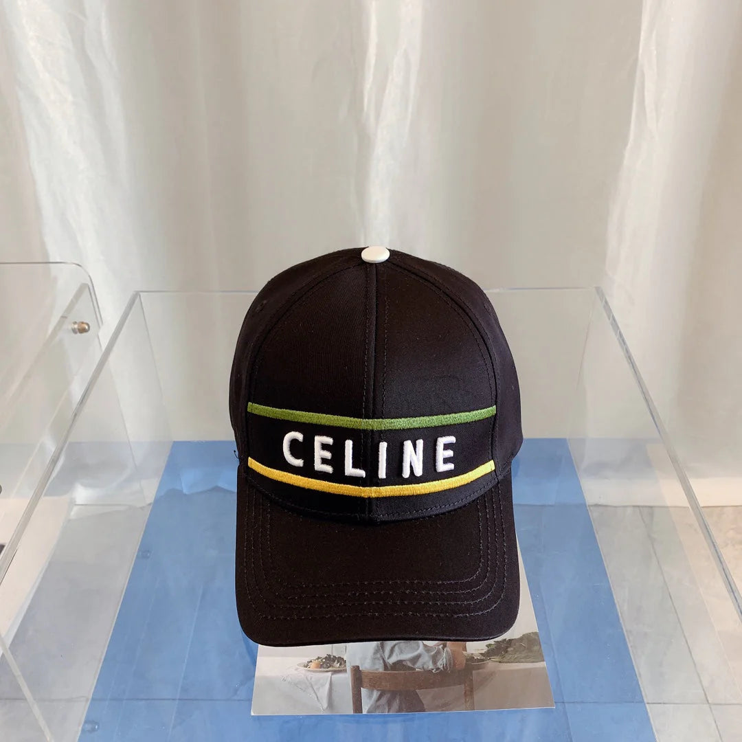Versatile Embroidered Letter Baseball Cap