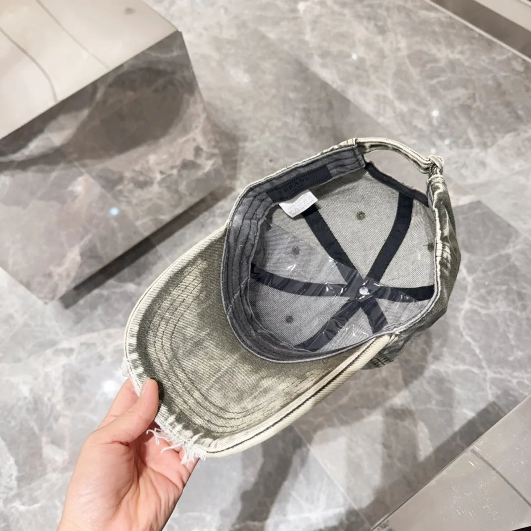 2024   Triangle Label Cowboy Baseball Cap