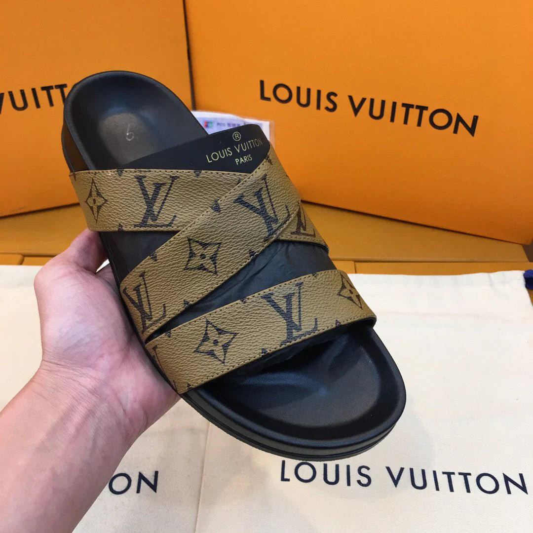 L Printed Slippers