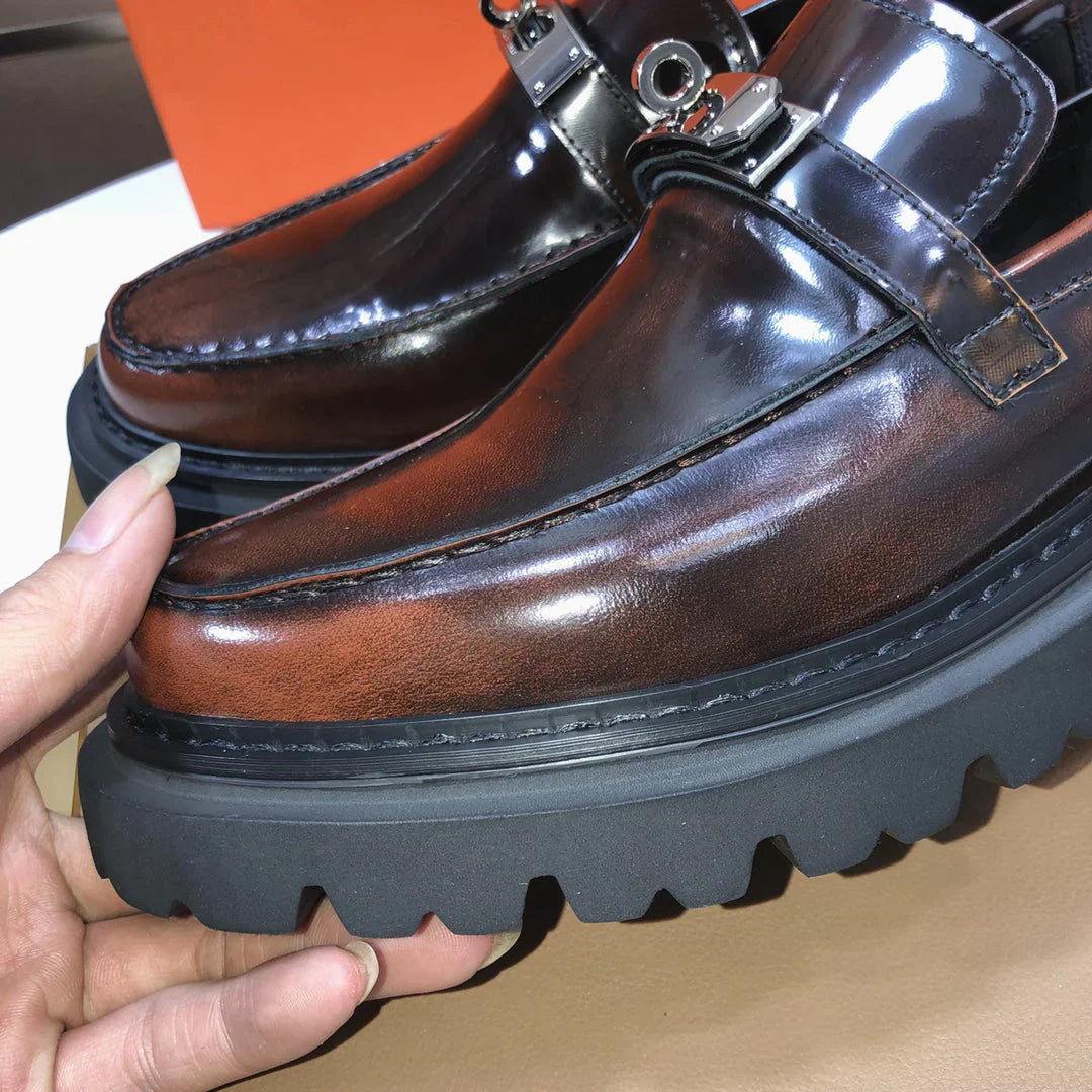 H Classic Casual Leather Shoes