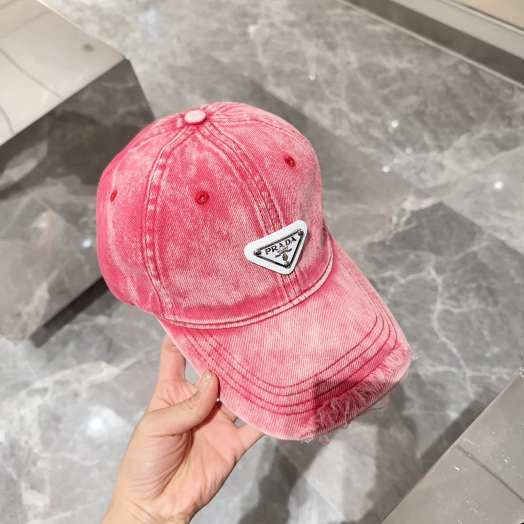 2024   Triangle Label Cowboy Baseball Cap