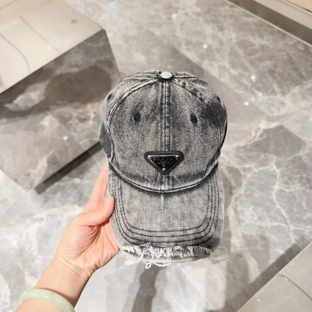 2024 Triangle Label Cowboy Baseball Cap