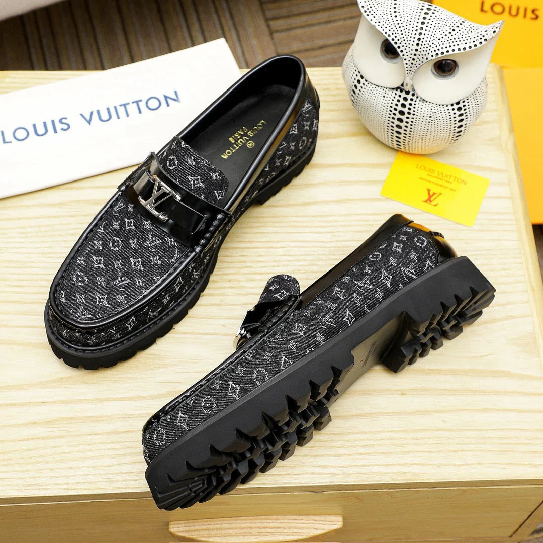 Loafers, high-end men's formal shoes and casual leather shoes