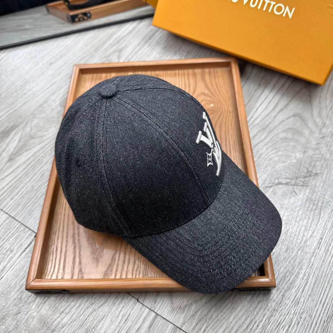 Cotton Round Top Baseball Cap
