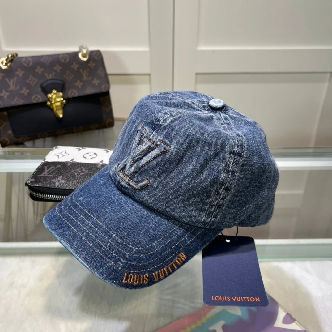 New - Cowboy Letter Duck Tongue Cap