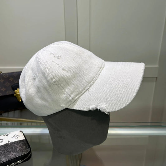 New - Solid Colour Women's Duck Tongue Notch Hat