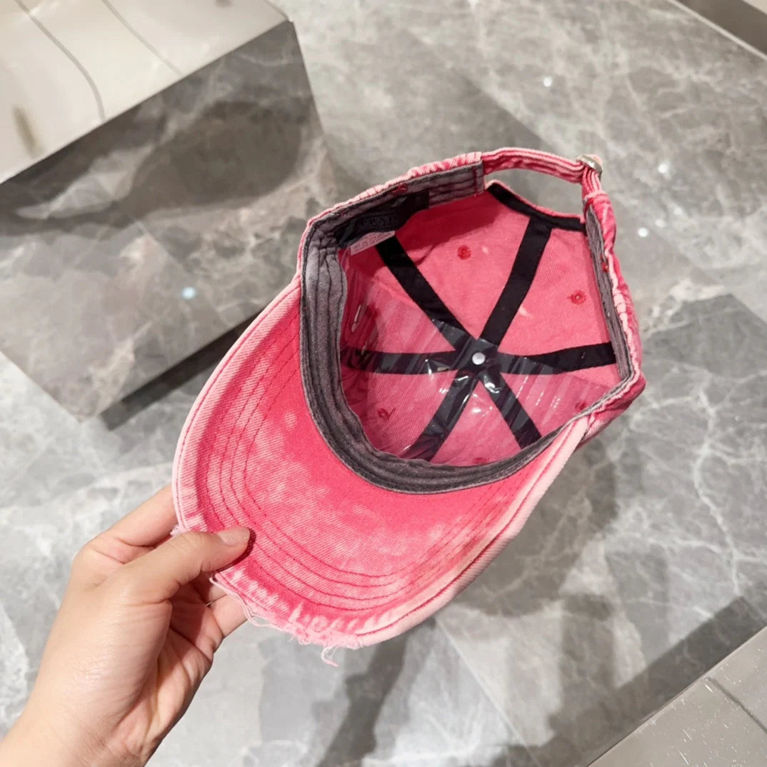 2024   Triangle Label Cowboy Baseball Cap