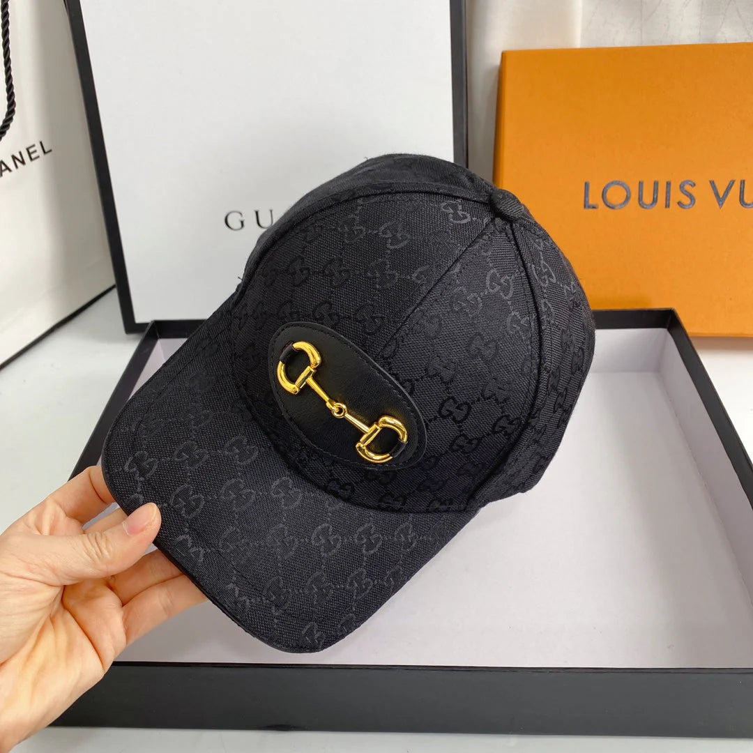 Classic Monogram Pattern Baseball Cap