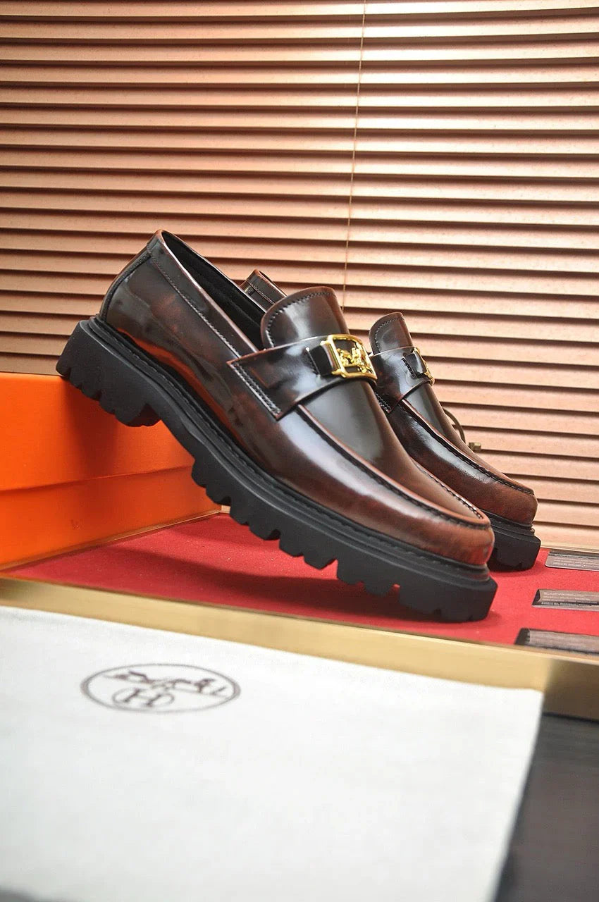 H Classic Casual Leather Shoes