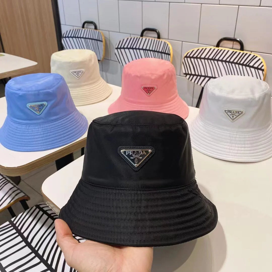 Fashionable PA letter bucket hat