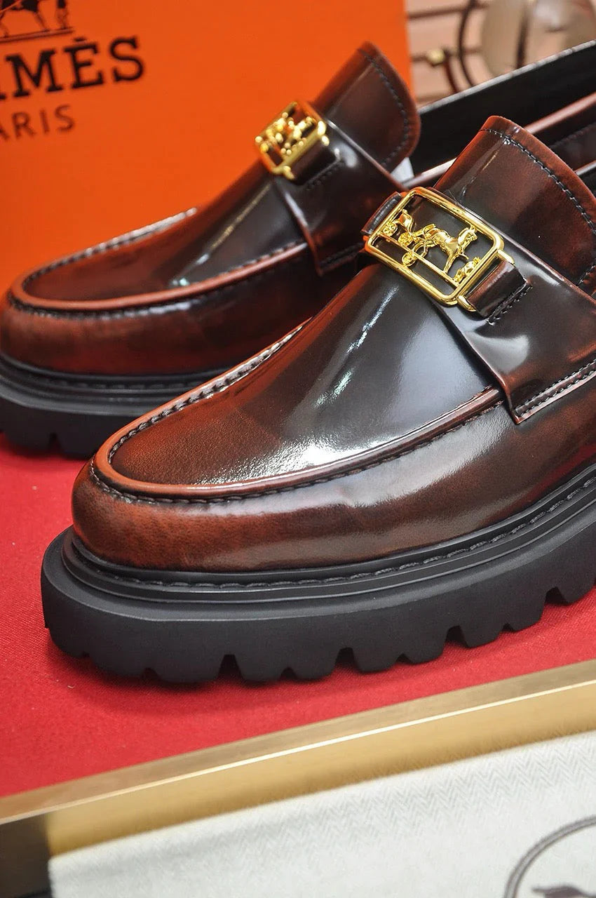 H Classic Casual Leather Shoes