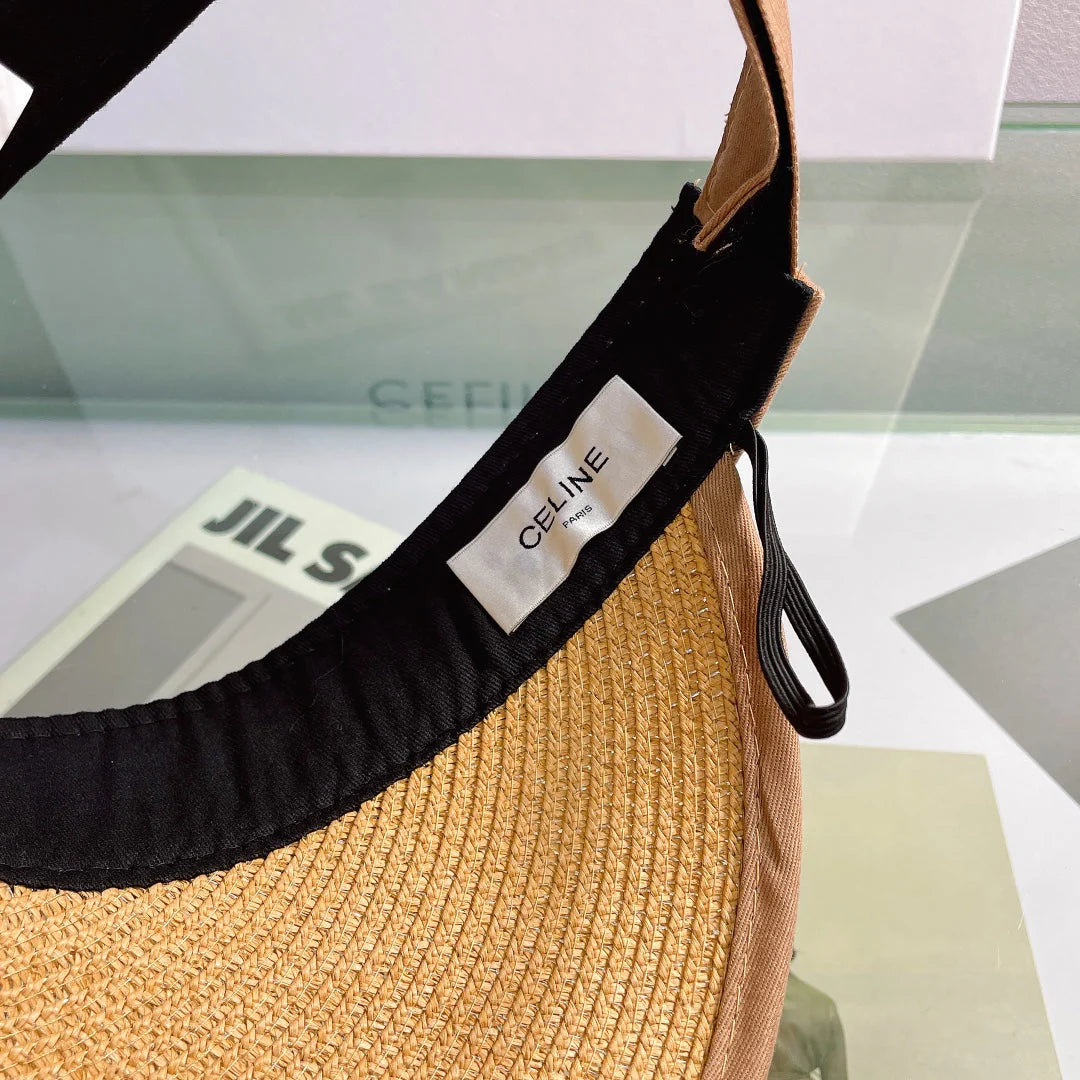 Headband Straw Top Hat