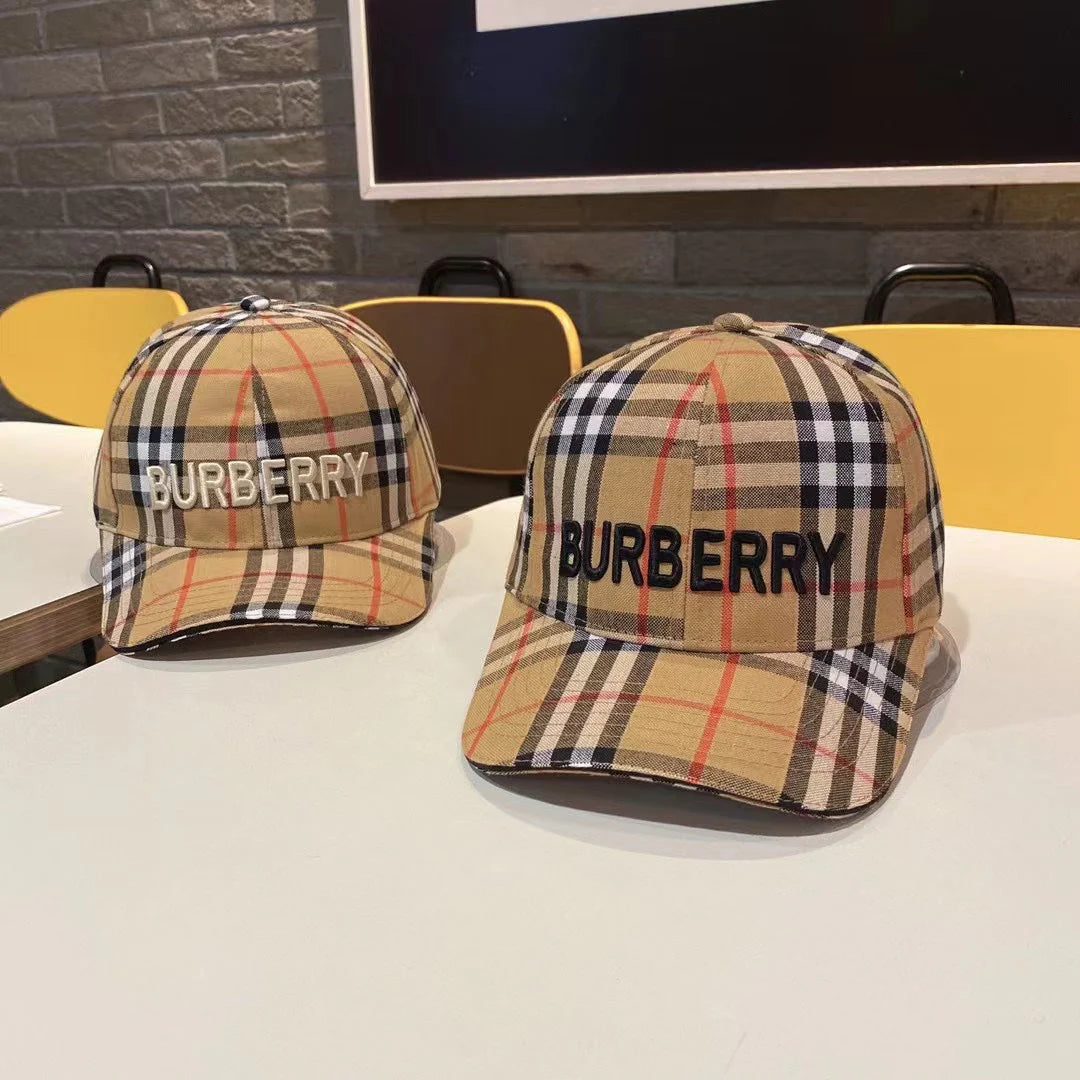 Fashion pattern striped alphabet baseball cap
