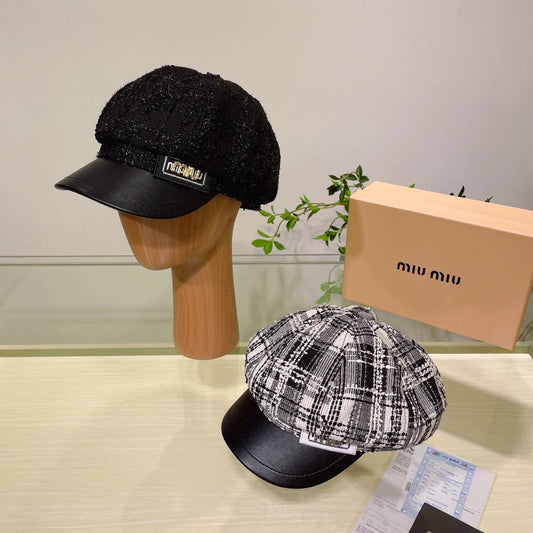 Fashion Ladies Navy Cap