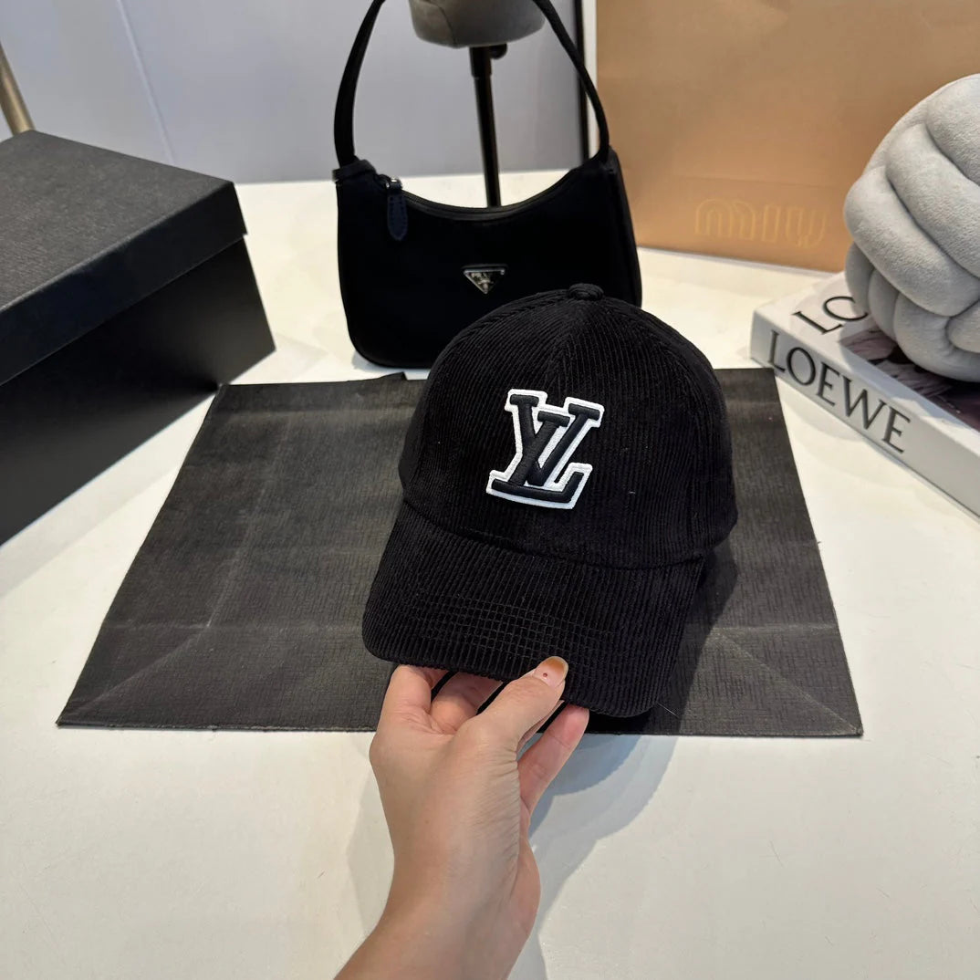 Stylish Corduroy Baseball Cap