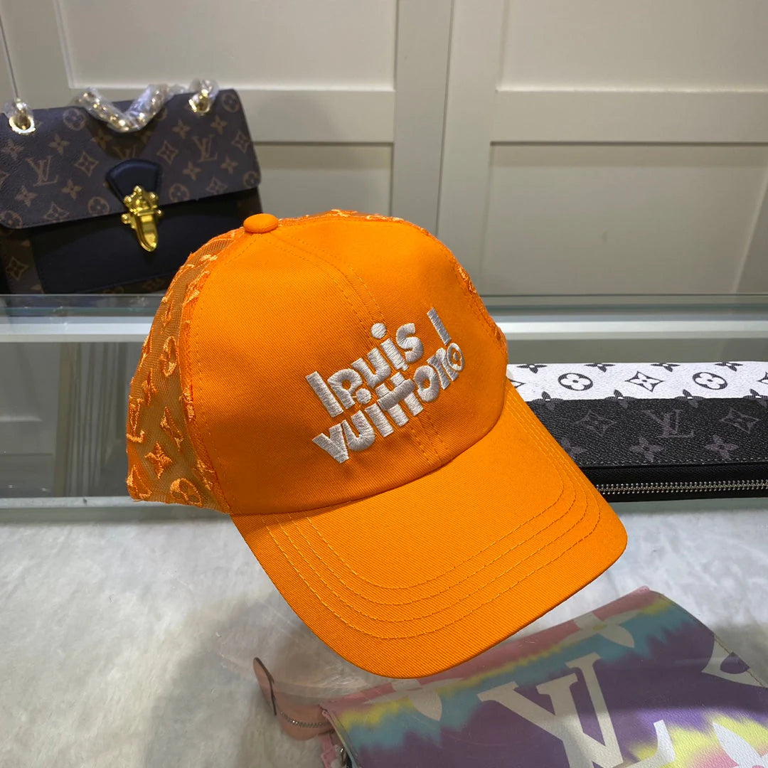 Breathable Lace Embroidered Baseball Cap