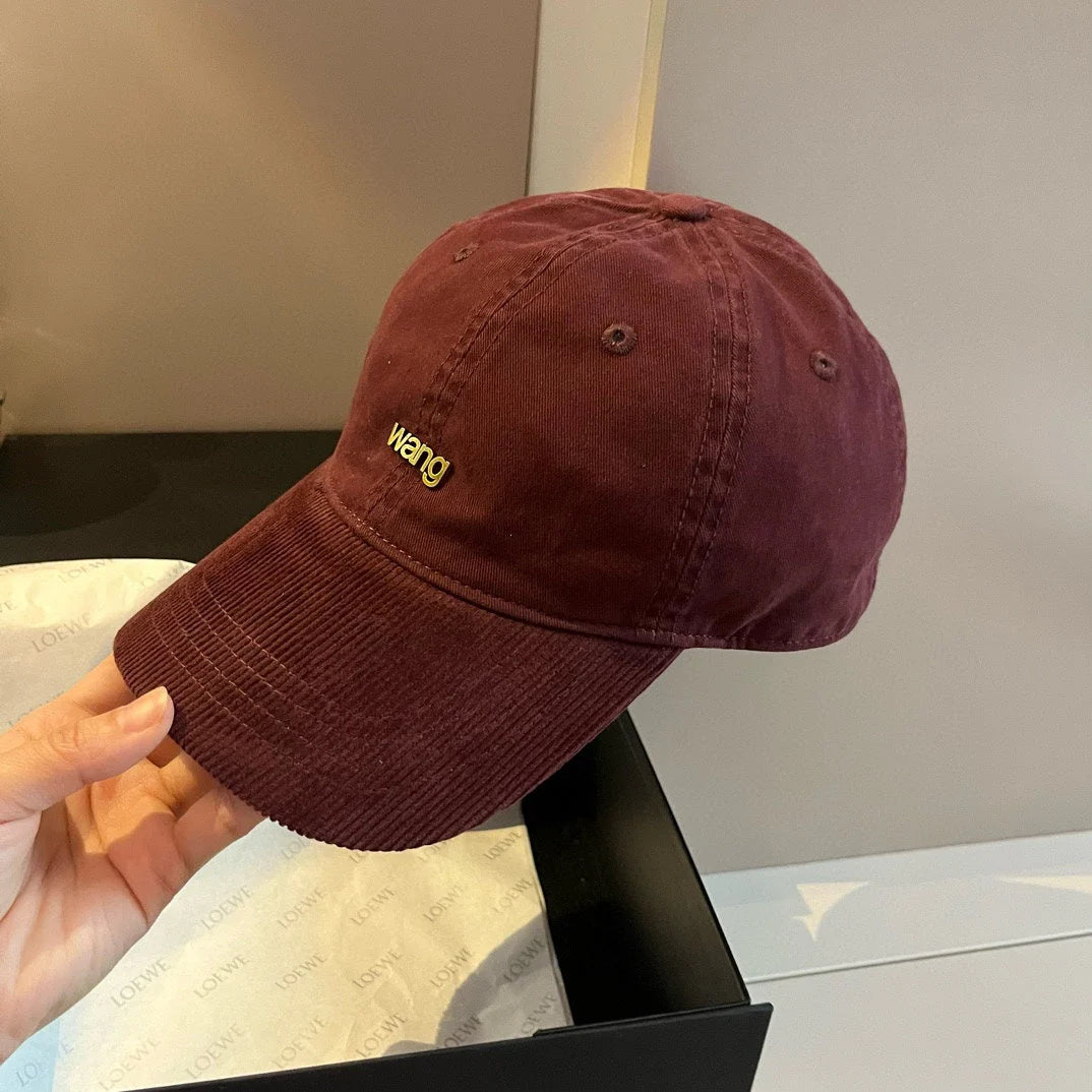 Corduroy universal cap