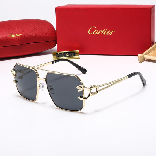 Large frame square sunglasses 2244